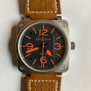 Bell & Ross BR03-92 Watch ,Leather